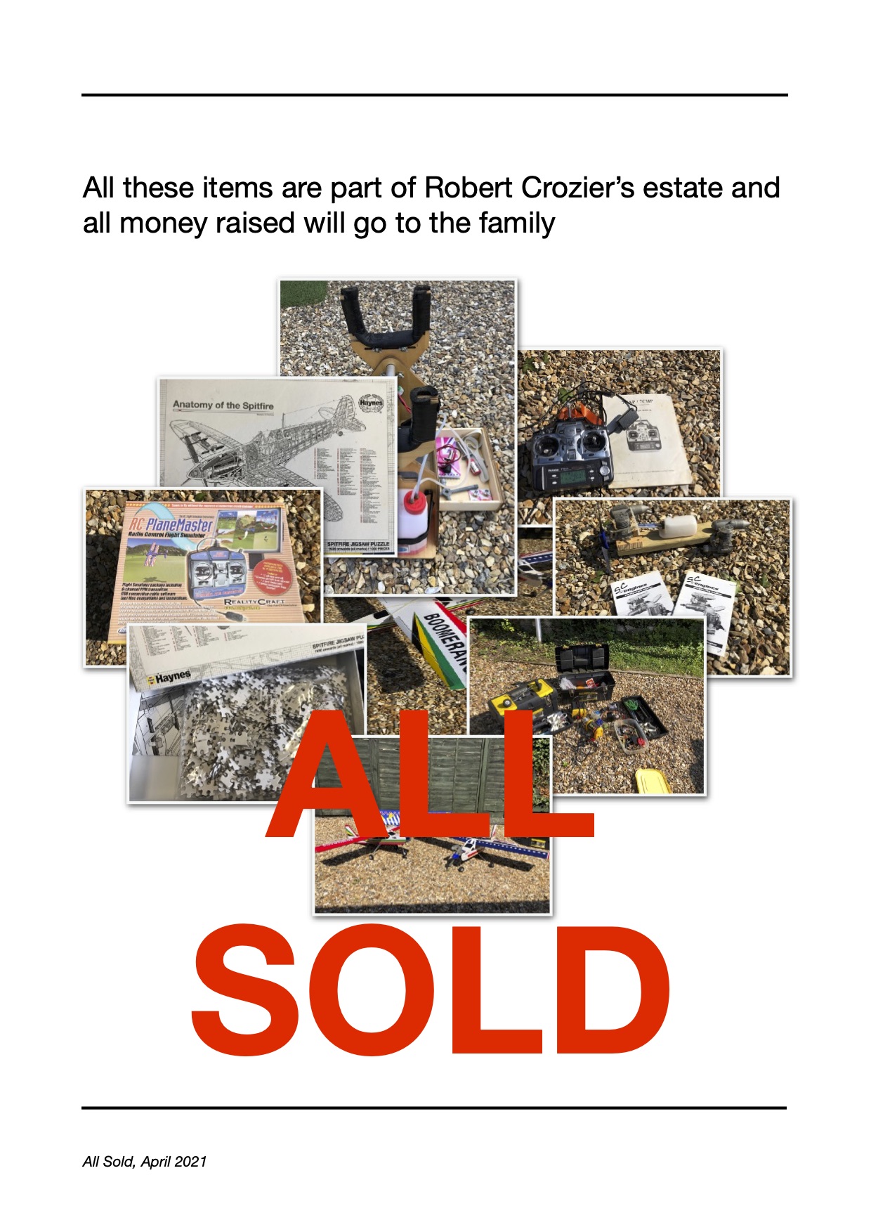 Link to Sale items from Robert Crozier's collection SOLD May 2021