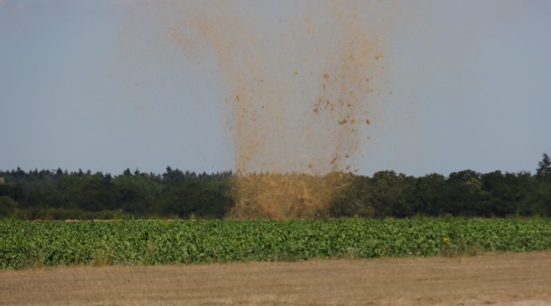 Dust Devil, Knettishall by Kevin Fairgrieve